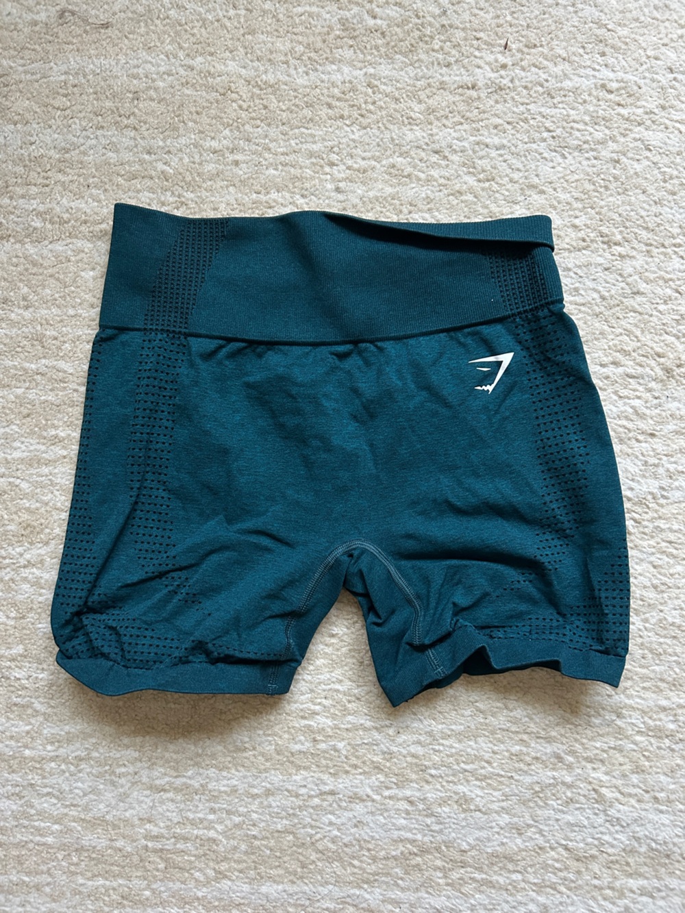 Dark Teal Gymshark Vital Seamless 2.0 Shorts